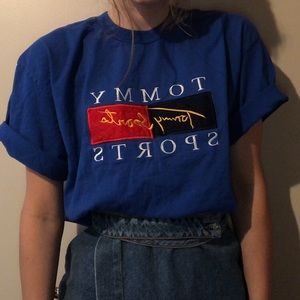 OVERSIZED KNOCK OFF TOMMY SPORTS SHIRT
